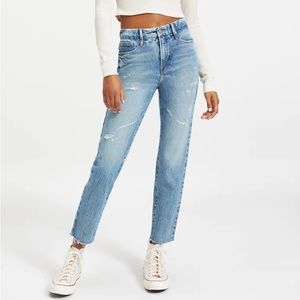 NWT! Good American weekender jean in Indigo. Size 10/30.